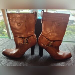 NWOT Harley Davidson Brown Boots